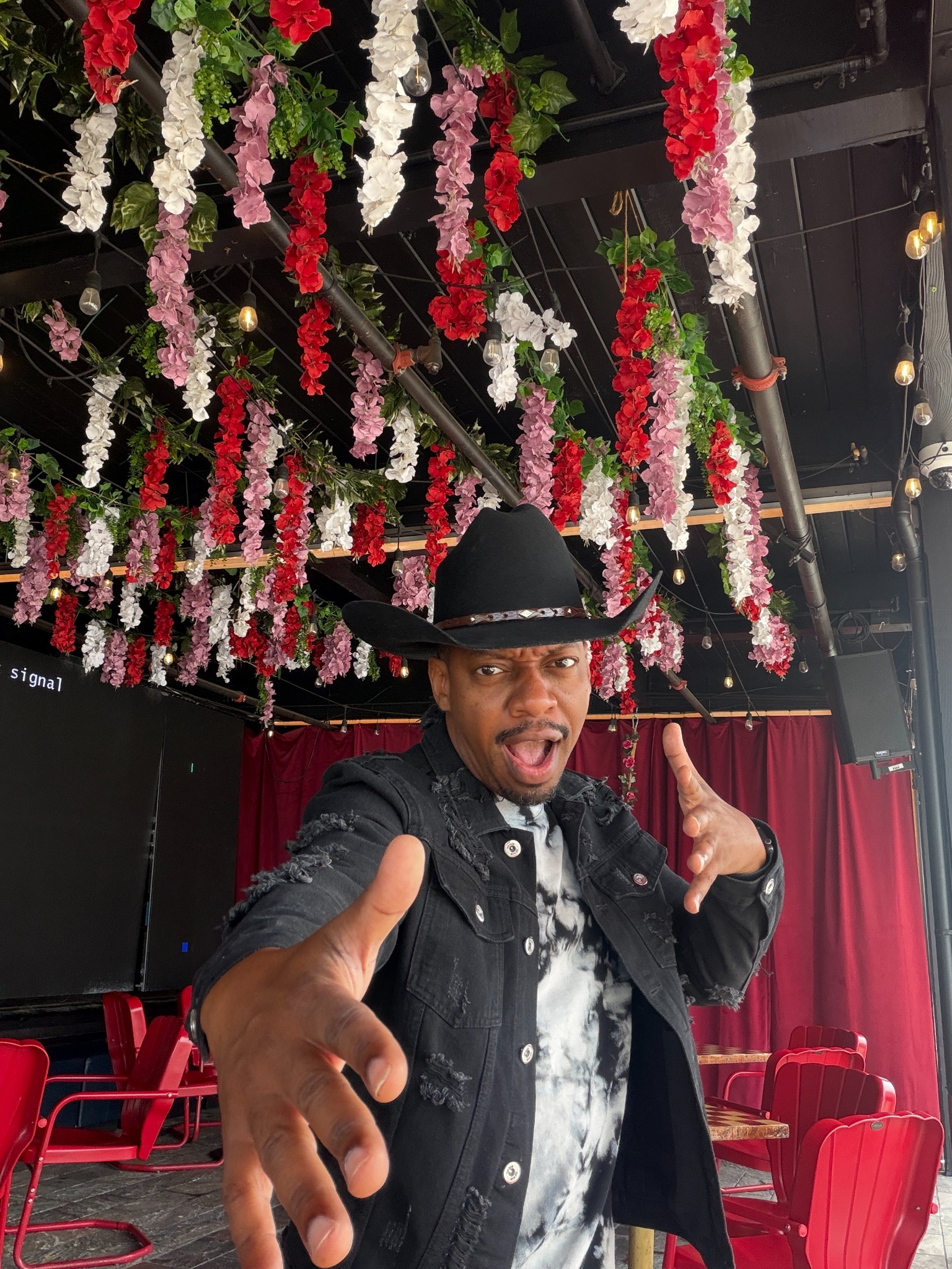 Rhythm and Bingo host Kenyon Long at Chako’s Social